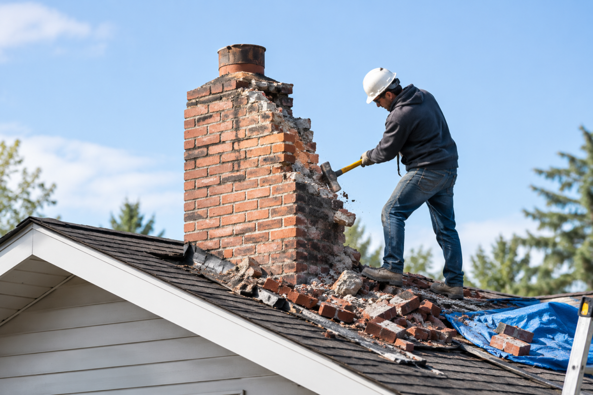 Chimney Teardown